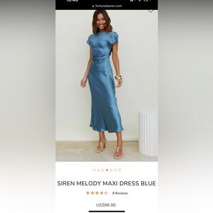 Siren Melody Madi Blue Dress